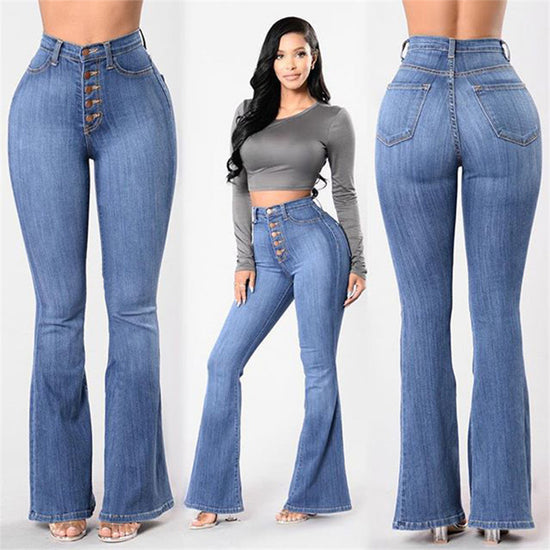 Jean Taille Haute Stretch / High Waist Stretch Jeans