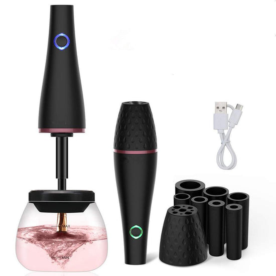 Nettoyeur de Pinceaux de Maquillage Électrique - Electric Makeup Brush Cleaner