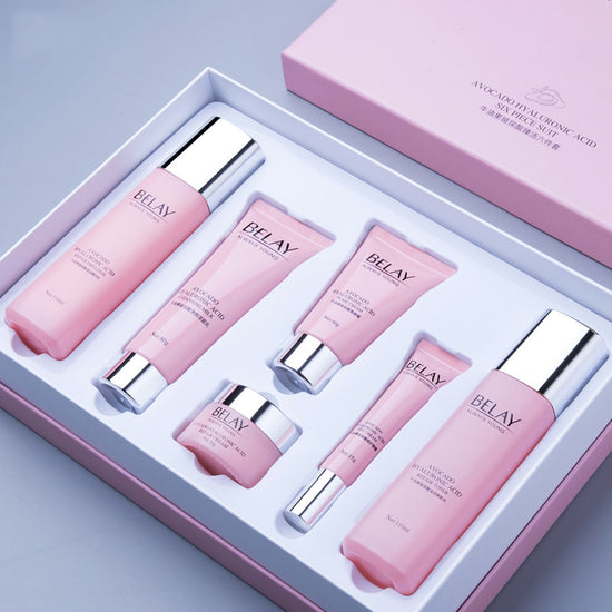 Coffret Soin Grenade 6 Pièces | Pomegranate Skincare Set