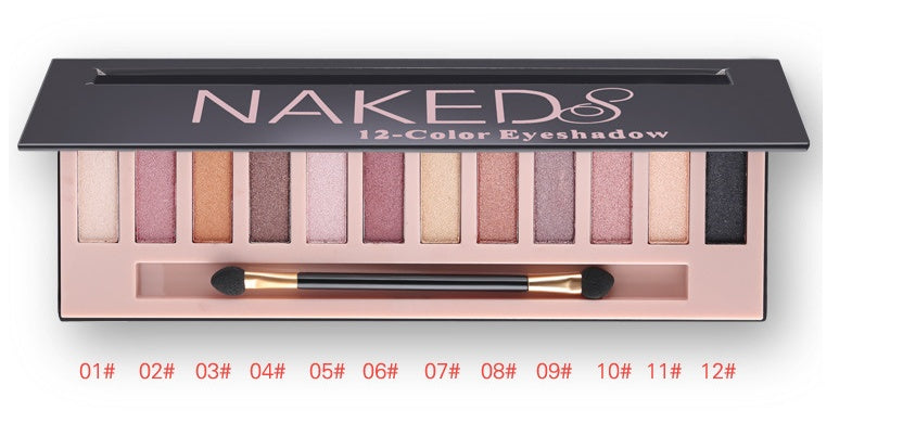 Palette de Fard à Paupières 12 Couleurs YANQINA / YANQINA 12 Colors Eyeshadow Palette