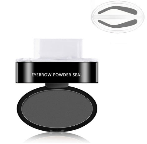 Poudre à Sourcils avec Tampon | Eyebrow Stamp Powder Kit