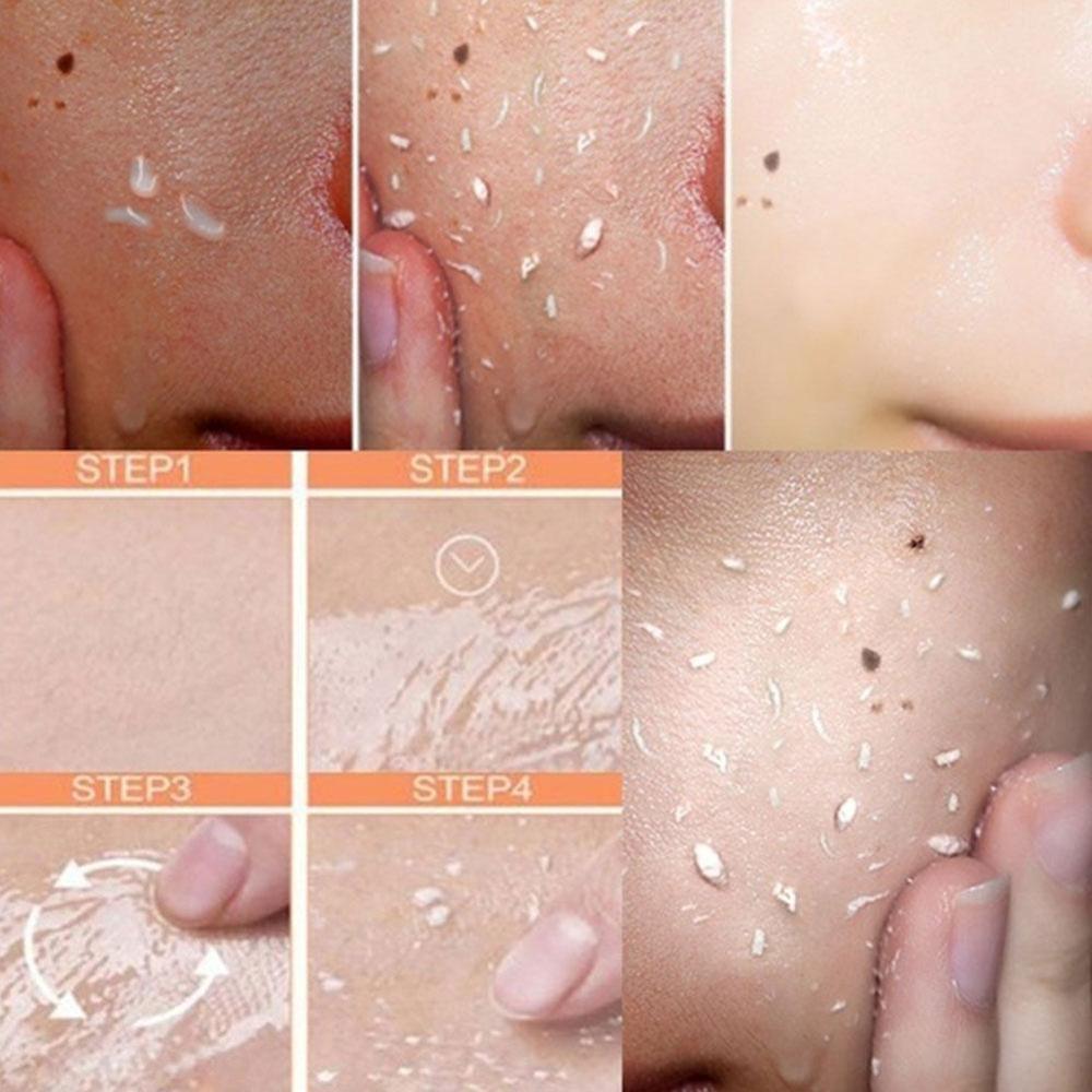 Gel Exfoliant Visage et Corps Concombre Noix de Coco Papaye / Cucumber Coconut Papaya Facial Exfoliating Gel Cream Body Cleansing