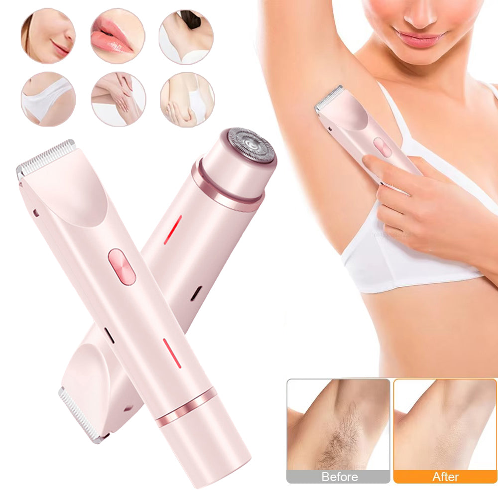 Épilateur Électrique Femme 2 en 1 | 2 In 1 Women's Electric Hair Remover