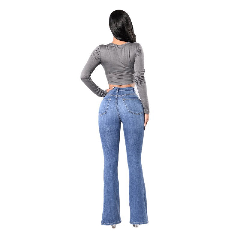 Jean Taille Haute Stretch / High Waist Stretch Jeans