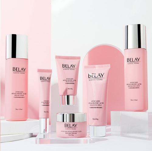 Coffret Soin Grenade 6 Pièces | Pomegranate Skincare Set
